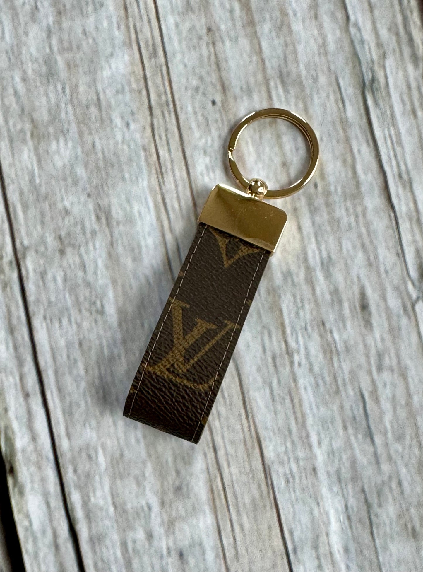 Repurposed LV Monogram Keychain