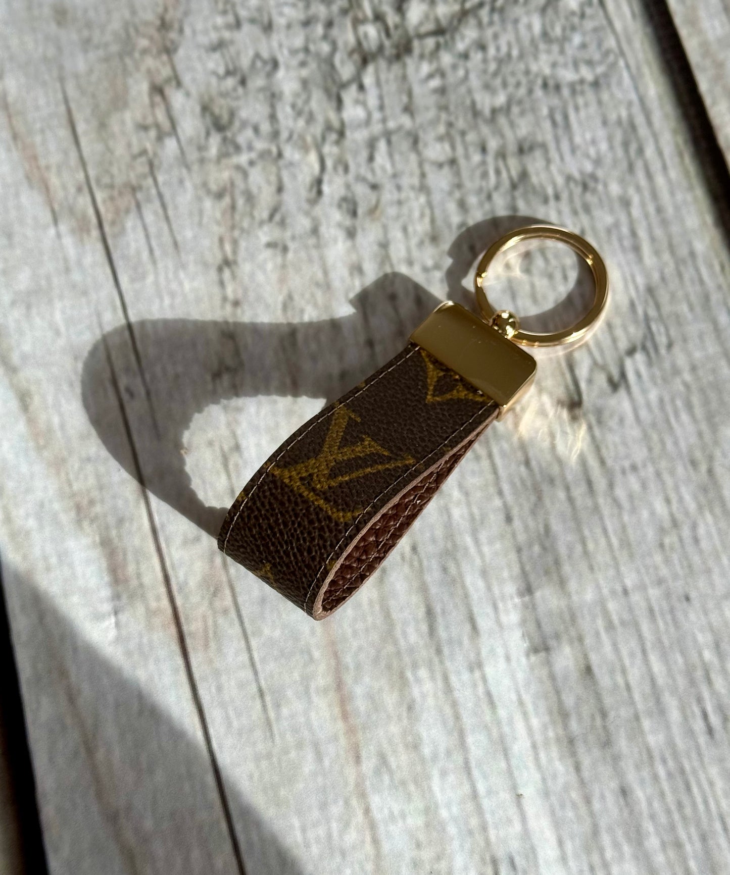 Repurposed LV Monogram Keychain