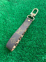 Repurposed LV Monogram Wristlet Keychain