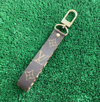 Repurposed LV Monogram Wristlet Keychain