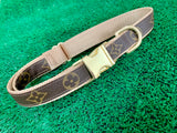 Dog Collar with Repurposed LV