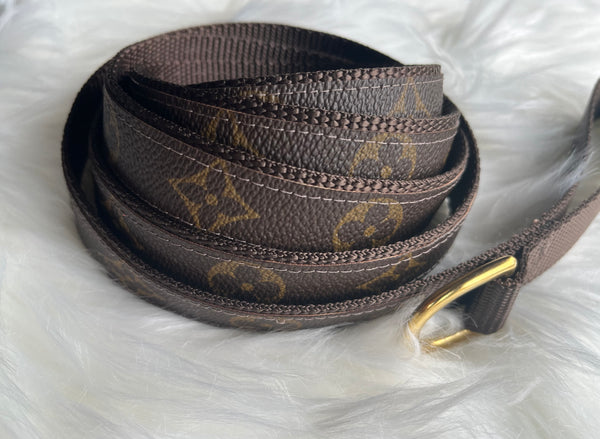 Dog Leash with Repurposed LV – Tailor Made Crafts