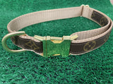 Dog Collar with Repurposed LV