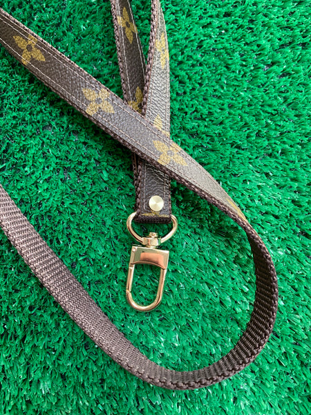 Lanyard with Repurposed LV Fleur – Tailor Made Crafts